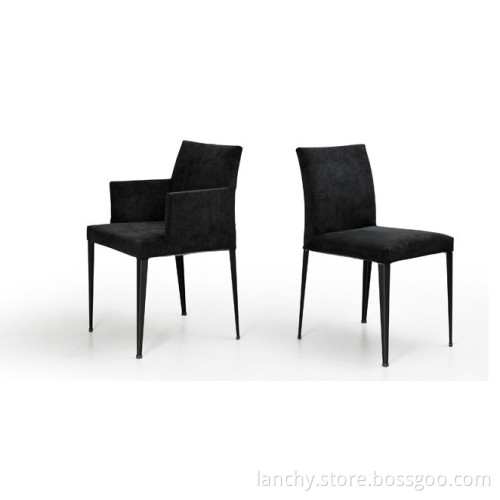 Modern Dining Chair with Fabric or Leather Cover (DC-02C)